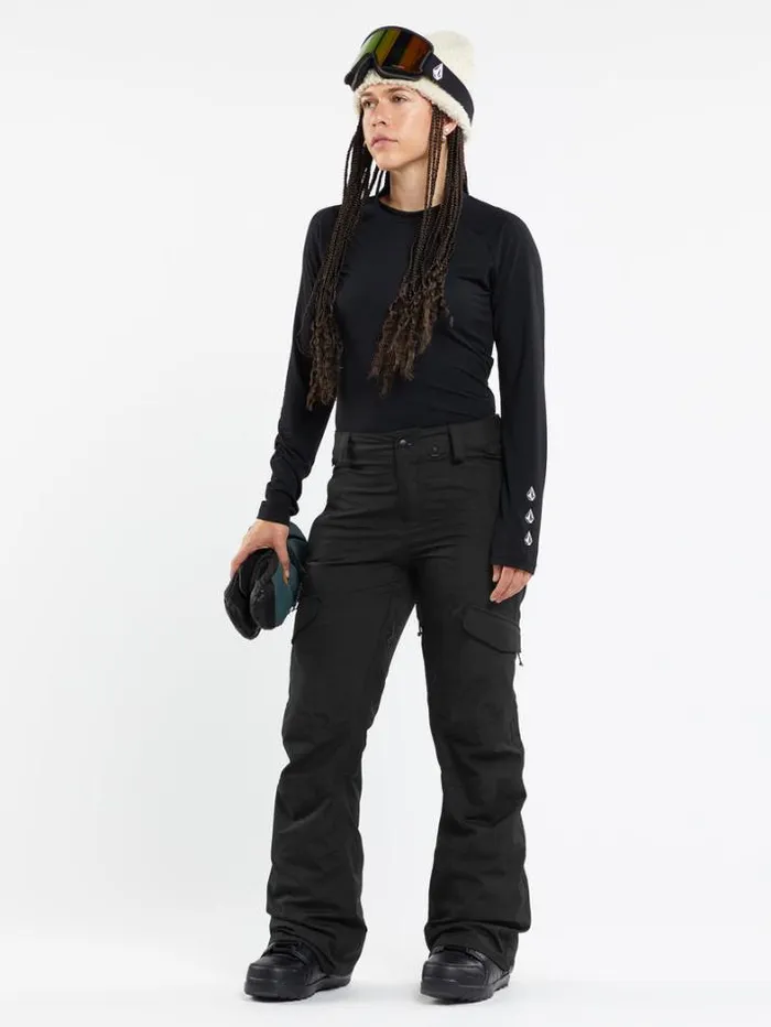 Womens Pants Volcom Aston GoreTex Pants 8211 Black
