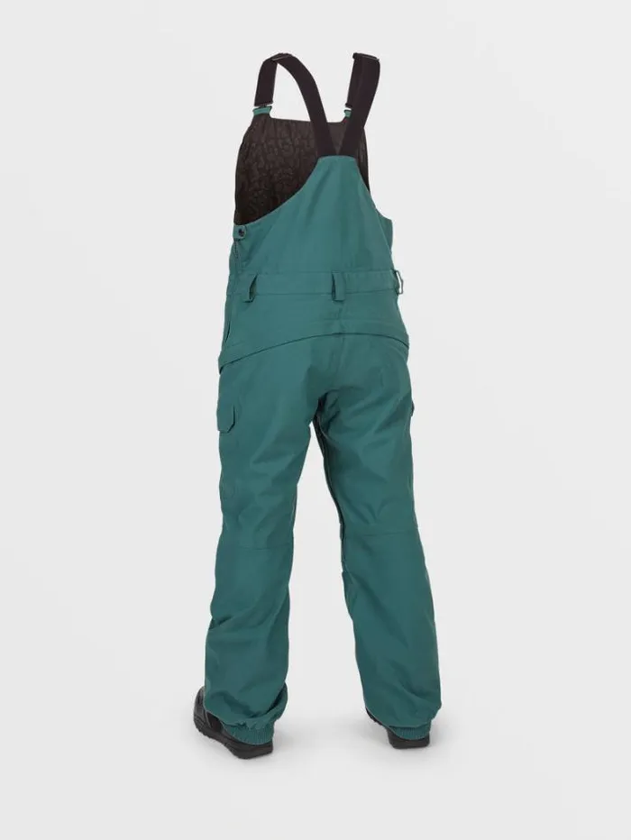 Womens Pants Volcom Creston 3D Stretch Bib Overalls 8211 Balsam