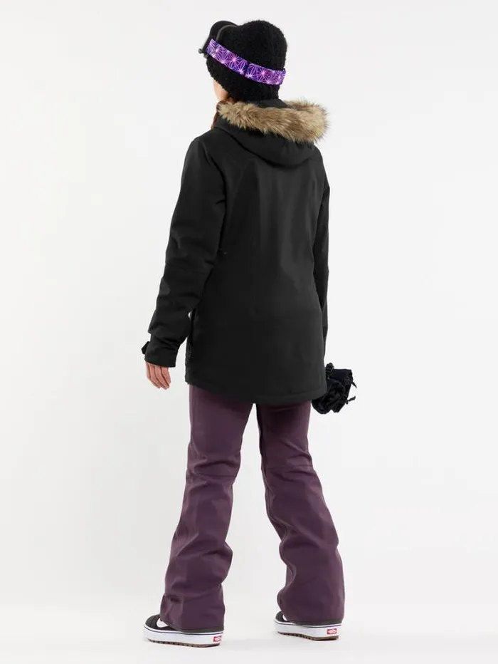 Womens Pants Volcom Species Stretch Pants 8211 Blackberry