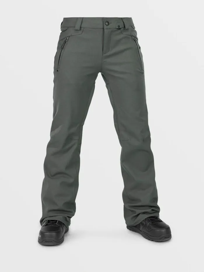 Womens Pants Volcom Species Stretch Pants 8211 Eucalyptus