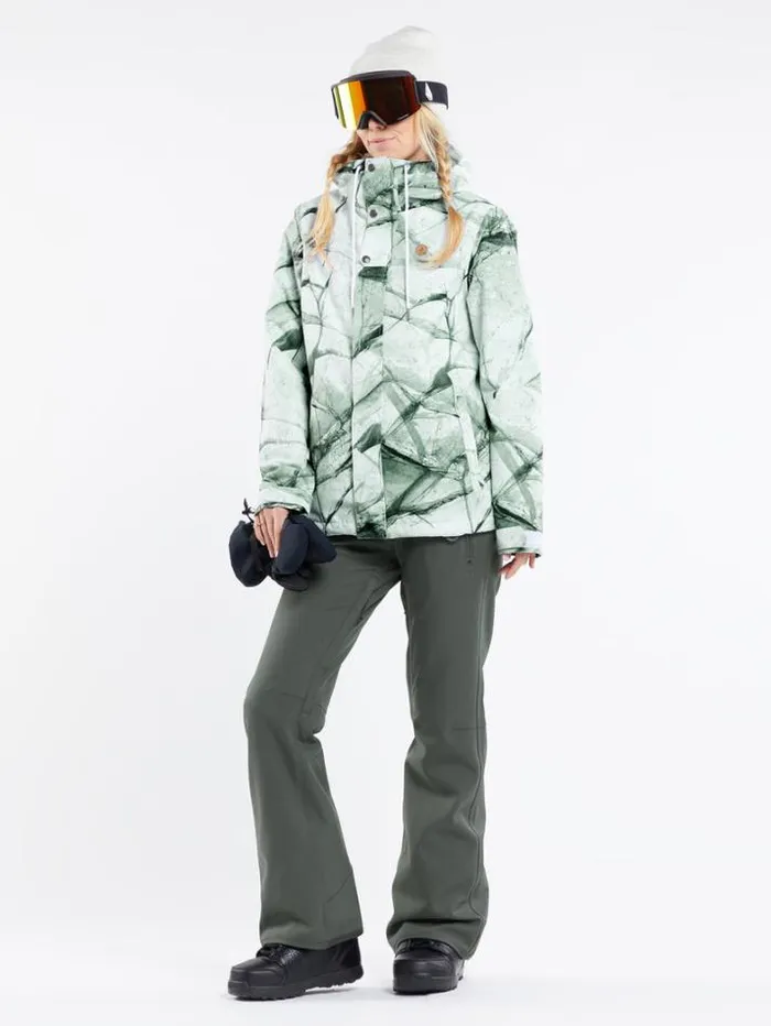 Womens Pants Volcom Species Stretch Pants 8211 Eucalyptus