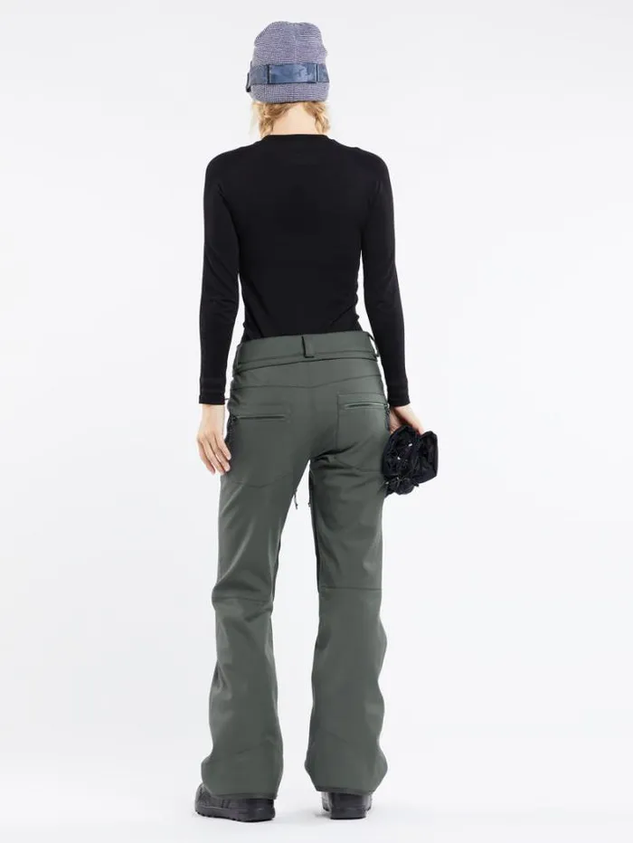Womens Pants Volcom Species Stretch Pants 8211 Eucalyptus