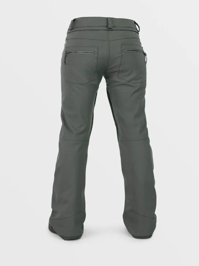 Womens Pants Volcom Species Stretch Pants 8211 Eucalyptus