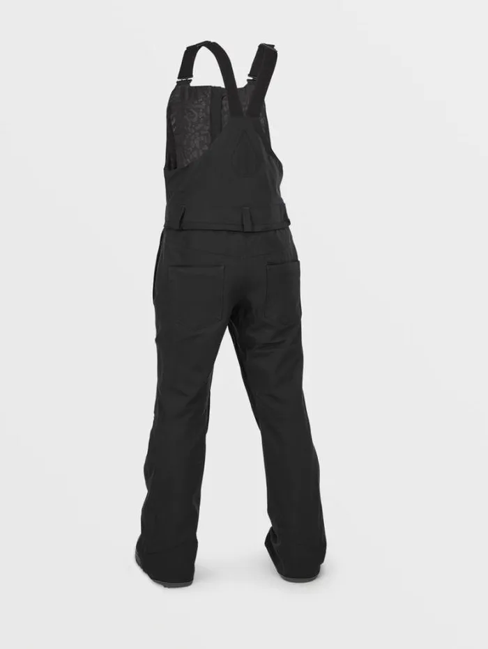 Womens Pants Volcom Swift Bib Overalls 8211 Black