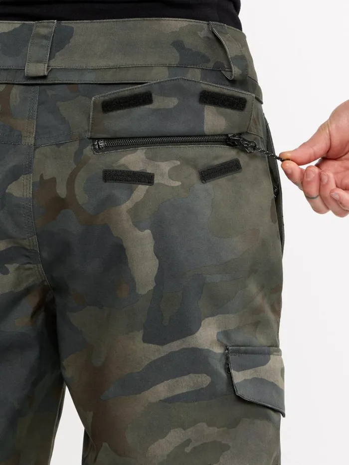 Womens Pants Volcom Wildling Pants 8211 Cloudwash Camo