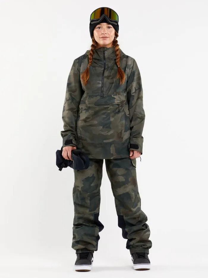 Womens Pants Volcom Wildling Pants 8211 Cloudwash Camo
