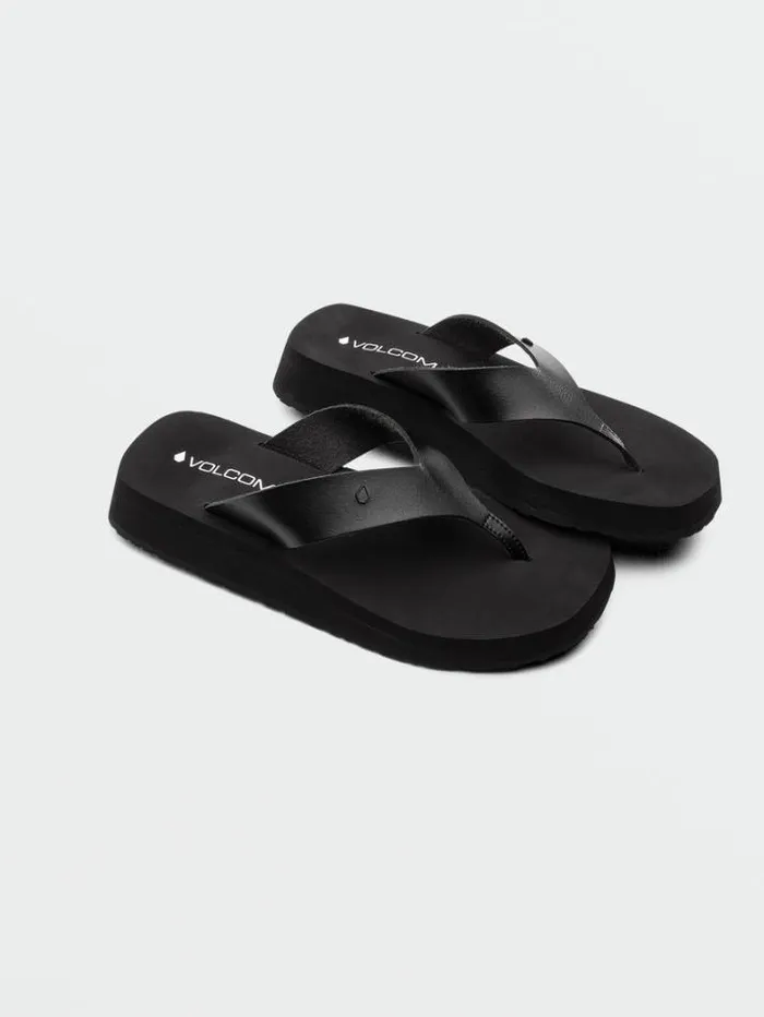 Womens Sandals Volcom Not Ur Moms Platform Sandals 8211 Black