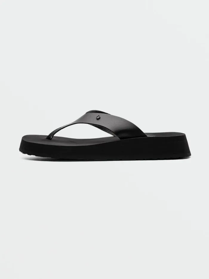 Womens Sandals Volcom Not Ur Moms Platform Sandals 8211 Black