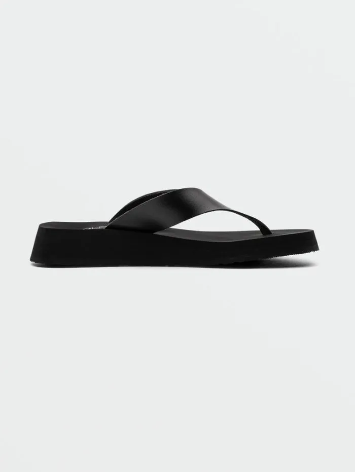 Womens Sandals Volcom Not Ur Moms Platform Sandals 8211 Black