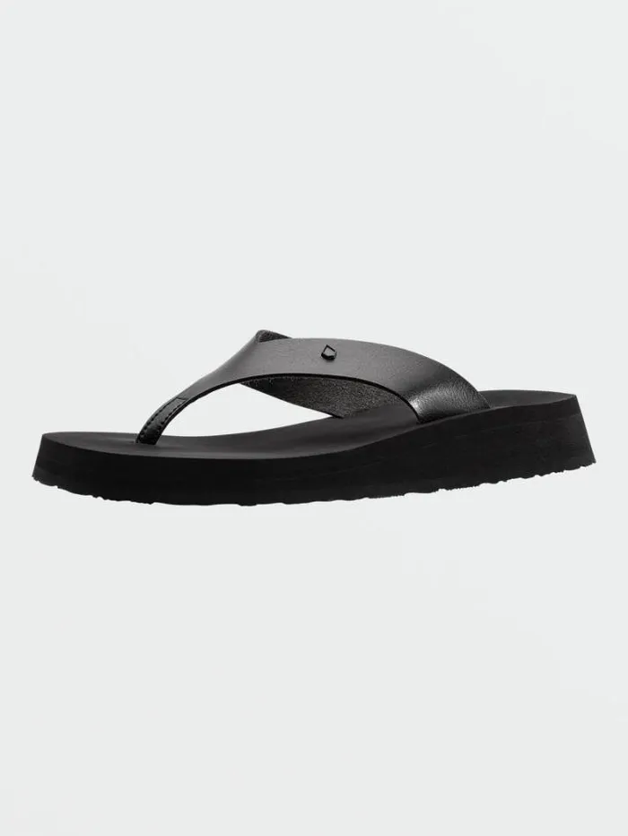 Womens Sandals Volcom Not Ur Moms Platform Sandals 8211 Black
