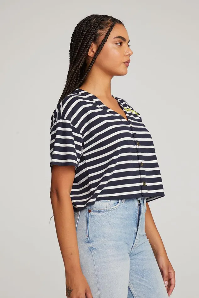 Womens Tops Chaser Brand Bon Voyage Tee