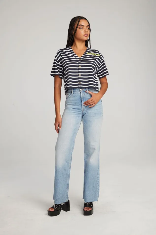 Womens Tops Chaser Brand Bon Voyage Tee