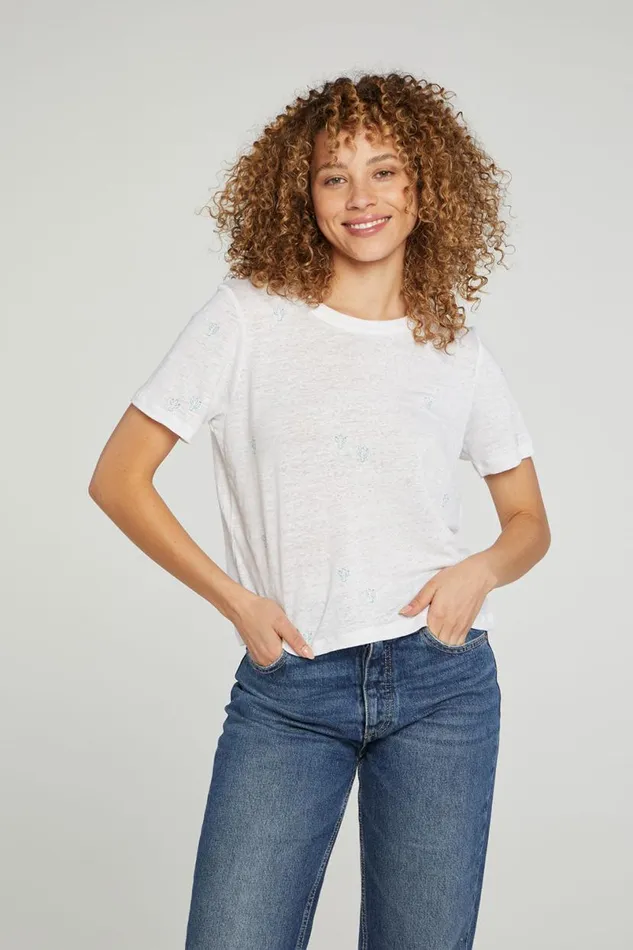 Womens Tops Chaser Brand Cactus Flower