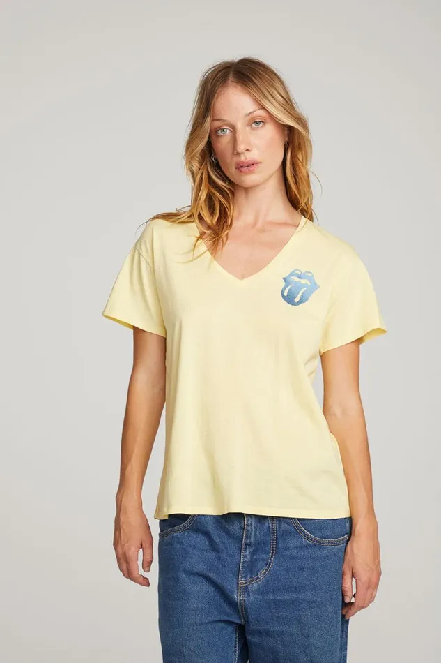 Womens Tops Chaser Brand Rolling Stones North American Tour Tee