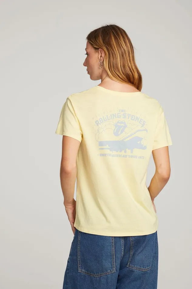 Womens Tops Chaser Brand Rolling Stones North American Tour Tee