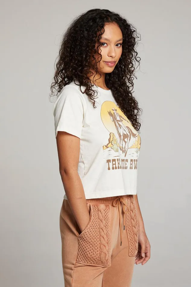 Womens Tops Chaser Brand Take Me Away Tee