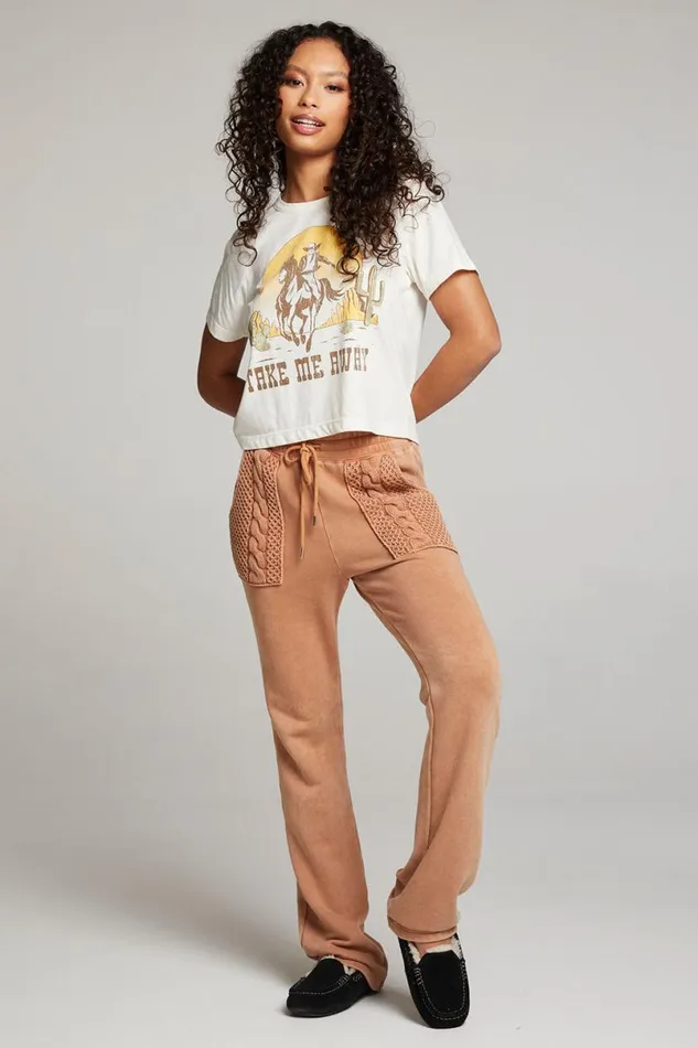 Womens Tops Chaser Brand Take Me Away Tee