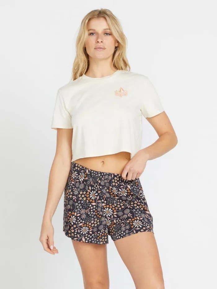 Womens Tops Volcom Enternet Tee 8211 Cloud