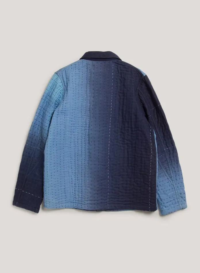 YMC Labour Chore Jacket Blue Womens Outerwear