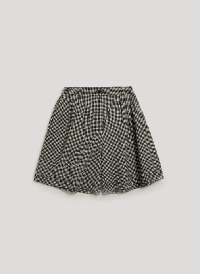 YMC Long Walking Short Black Multi Womens Shorts and Skirts