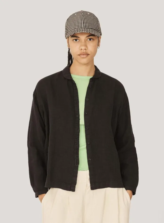 YMC Marianne Shirt Black Womens Shirts