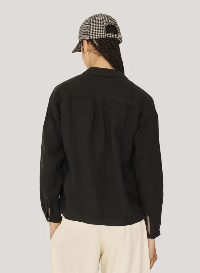 YMC Marianne Shirt Black Womens Shirts
