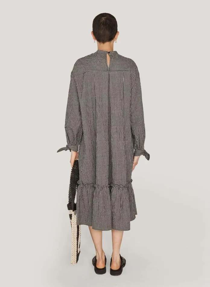 YMC Rushmore Dress Black Multi Womens Dresses