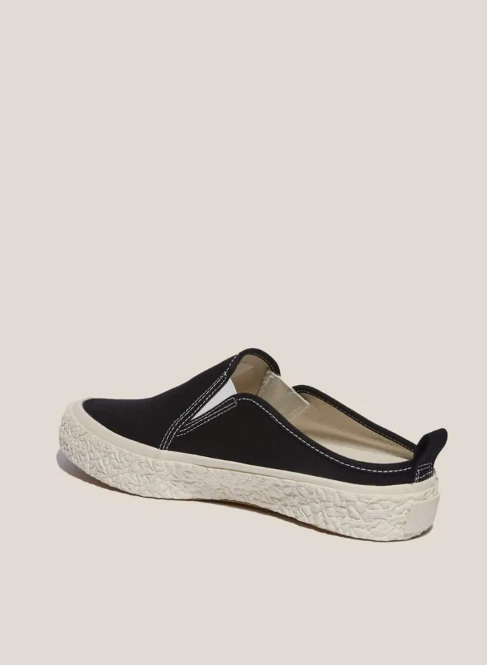 YMC Vulcanised Mules Black Mens Footwear