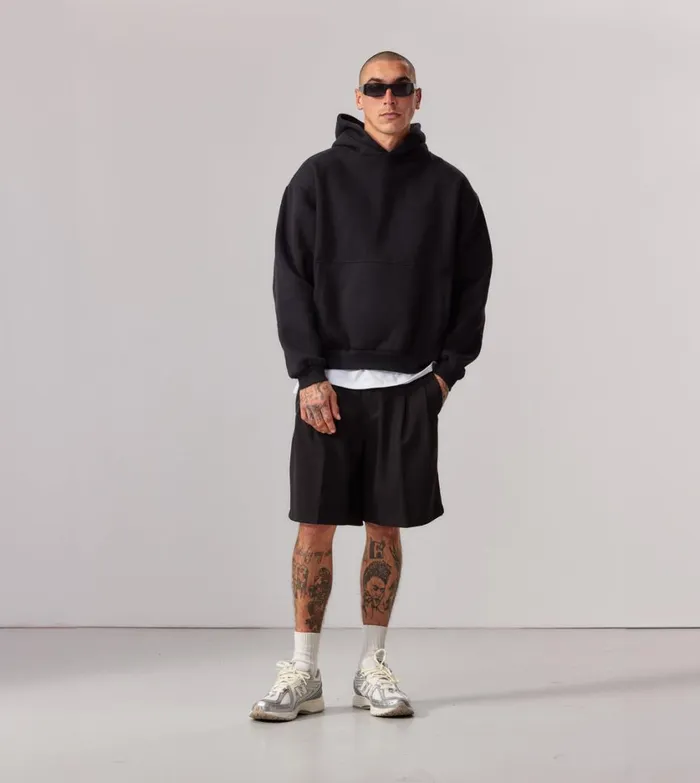 Zanerobe Hoodies and Sweaters Men Box Hood Black