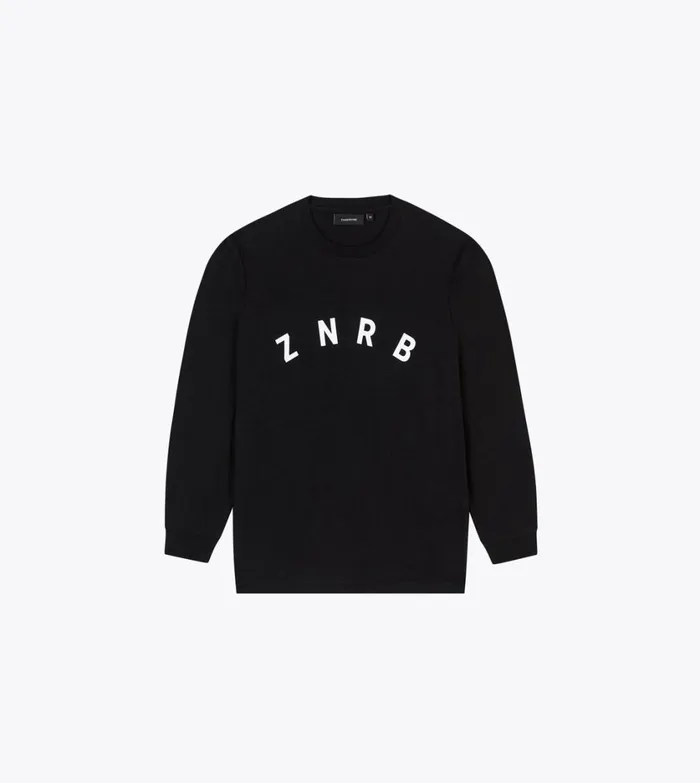 Zanerobe Kids Men Kids ZNRB Box LS Tee Black