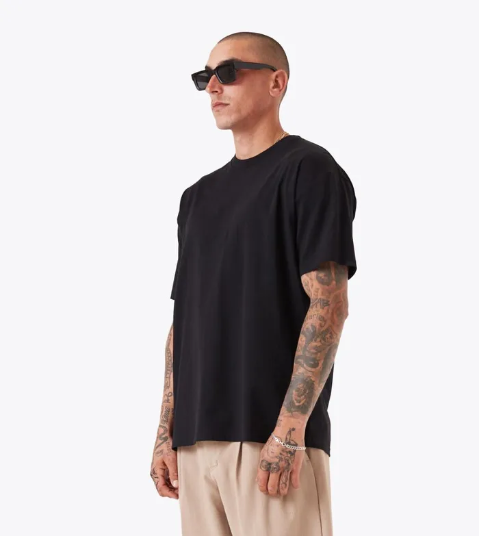 Zanerobe Tees and Tanks Men Box Tee Black