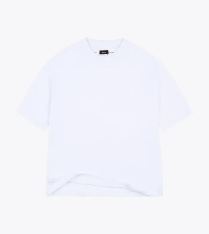 Zanerobe Tees and Tanks Men Cropped Lounge Tee White